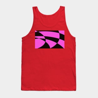 Pink and Black Tank Top